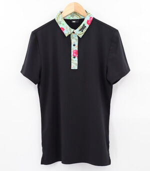 PXG Aloha Collar Polo Shirt Short Sleeve Women's Sz S Golf Core